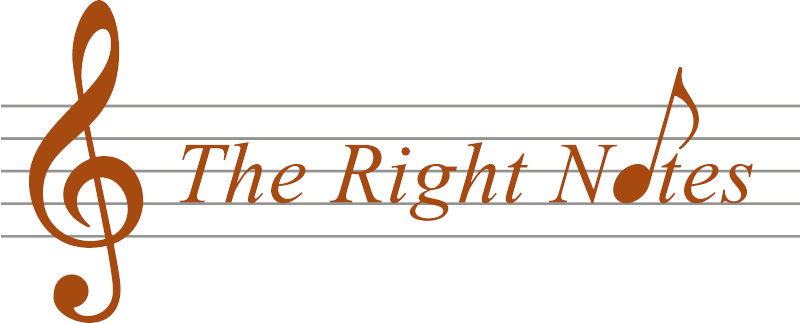 The Right Notes logo